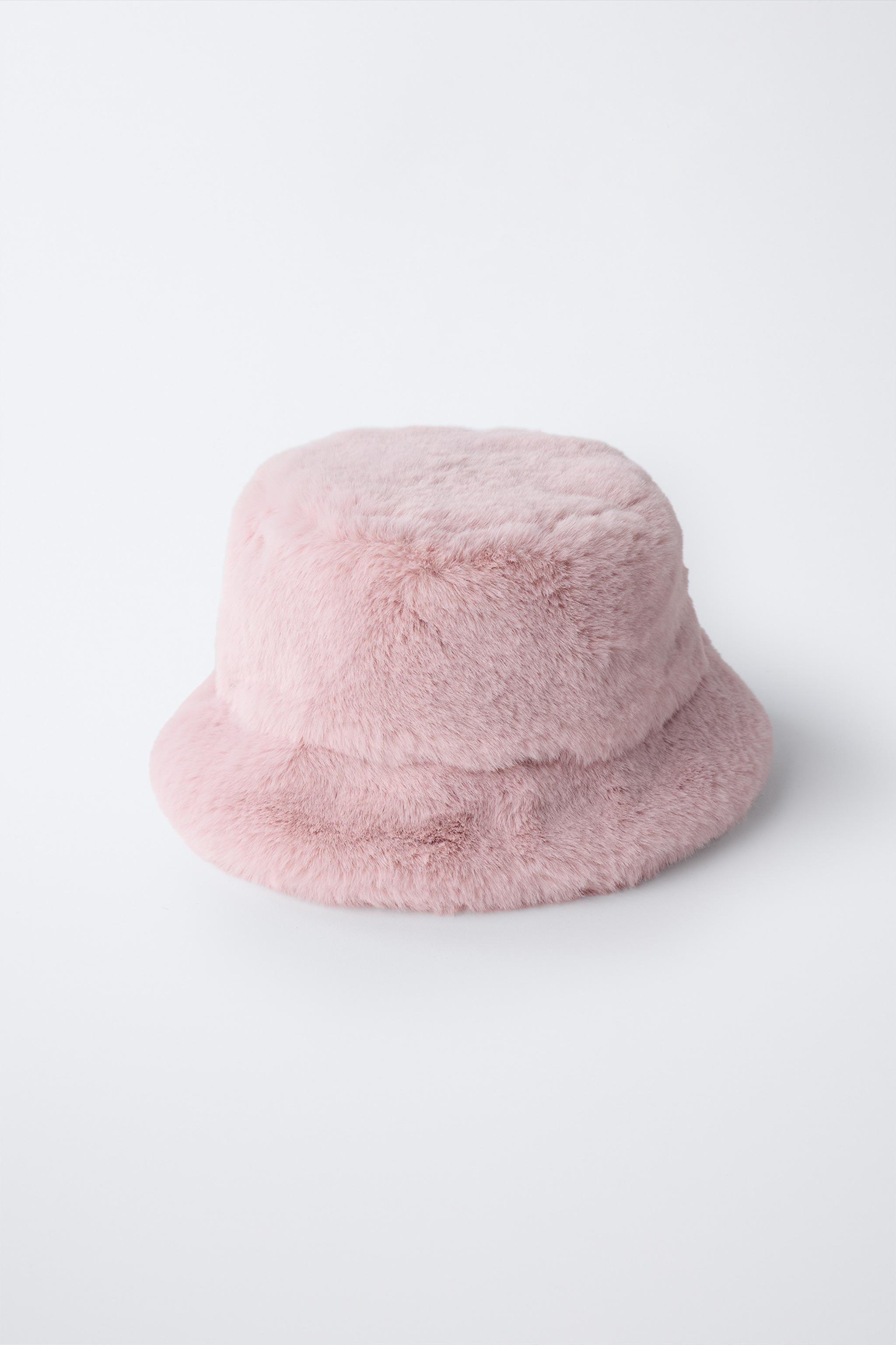 FAUX FUR BUCKET HAT